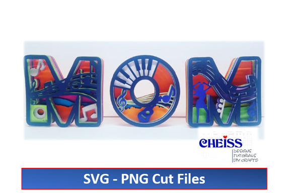 3D MOM Letters Music Design SVG: A Comprehensive Evaluation for DIY Crafters
