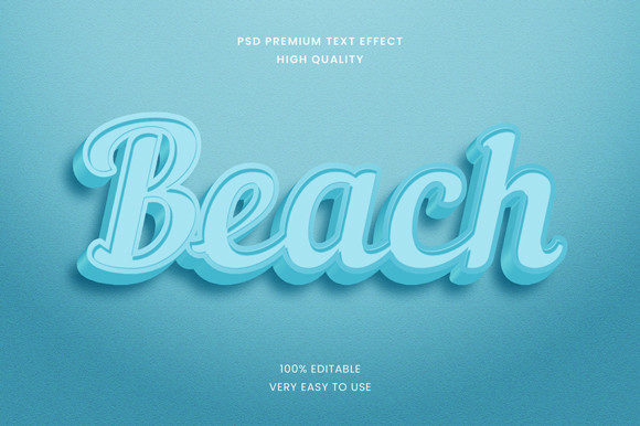 Beach 3d Text Effect Mockup PSD Graphic: A Comprehensive Evaluation