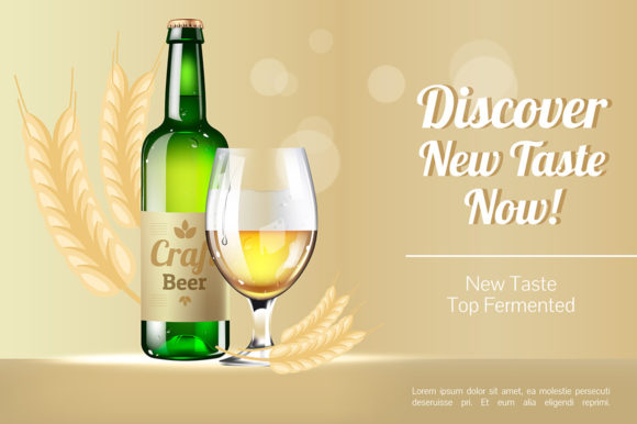 Discover New Taste Now Realistic Vector: A Comprehensive Guide to Premium Beer Advertising Assets
