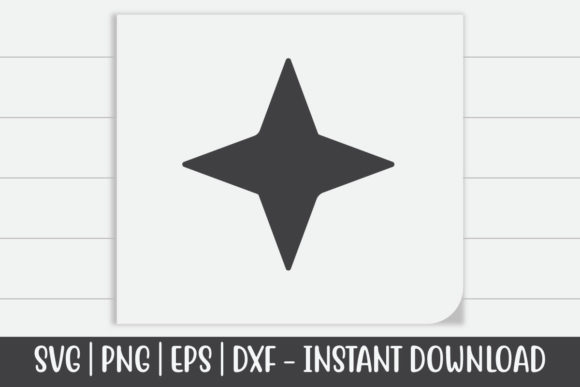 Four Point Star Classic Rating Web Icon