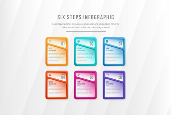 Rectangle Vertical Infographic Six Step: A Strategic Tool for Business Clarity