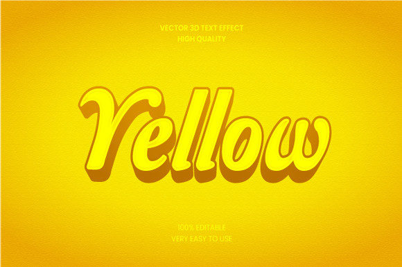 Unlocking Visual Impact with a Yellow 3d Text Effect Mockup Graphic